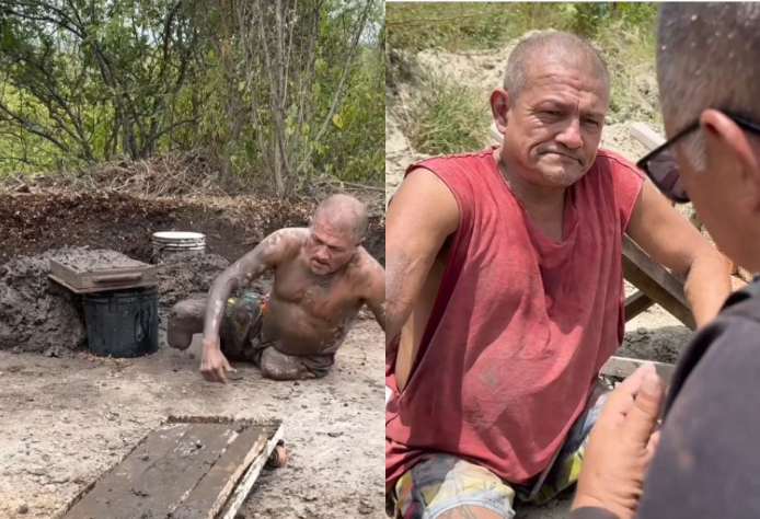 Ele acorda às 3 da manhã para não morrer de dor