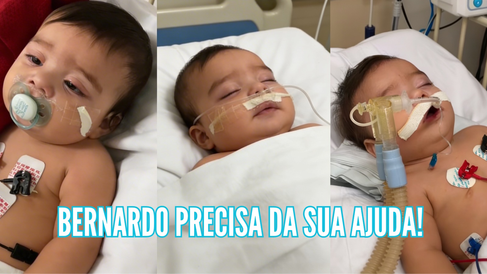 Ajuda para a cirurgia do Bernardo 💔😭